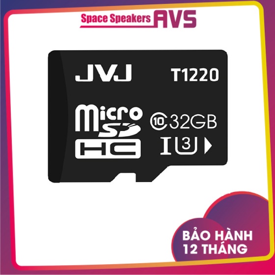 Thẻ nhớ JVJ 32G ⚡Bán sỉ thẻ nhớ⚡ Bảo hành chính hãng 12 Tháng đổi mới