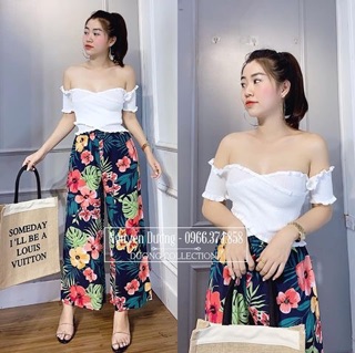 Áo len trễ vai