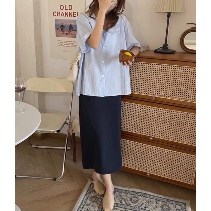 Áo sơ mi trơn A220