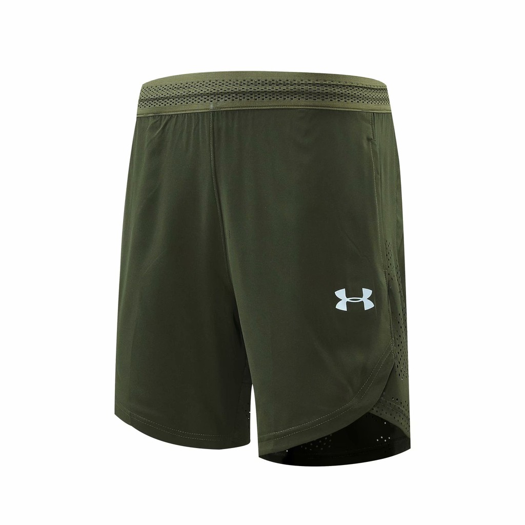 Under Armour UA Quần đùi thể thao nam dệt kim, nhanh khô, thoáng khí, nhẹ và thoải mái