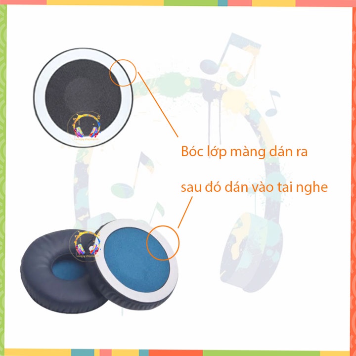 Đệm thay thế cho tai nghe Sony WH_XB700_1 cặp đệm tai nghe sony xb700