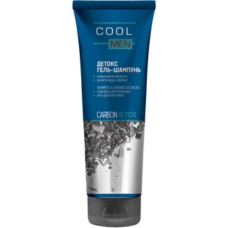 Tắm gội 2in1 detox than tre hoạt tính dưỡng ẩm thải độc Cool Men Detox Carbon 250ml