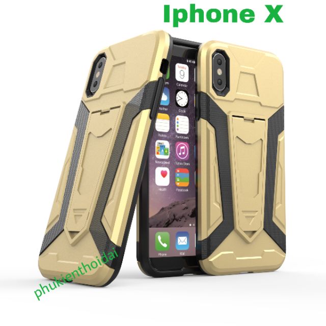 IPhone X / Xs / Xs Max ốp lưng Iron Man Pro chống sốc cao cấp