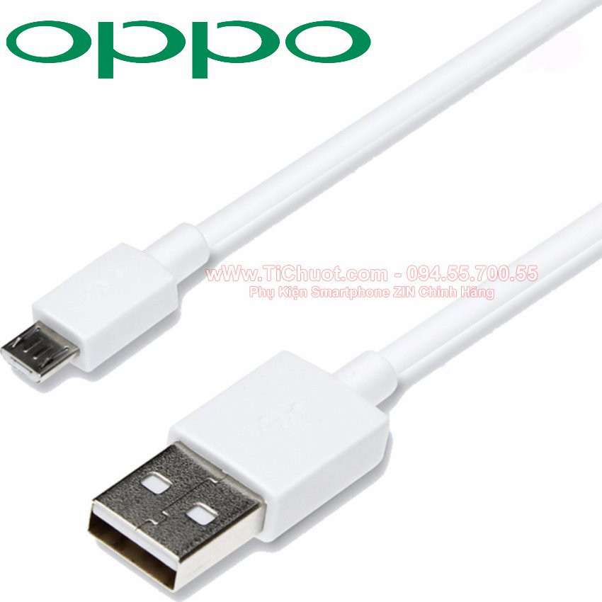 Cáp OPPO dài 1m ZIN Chính Hãng (2A)