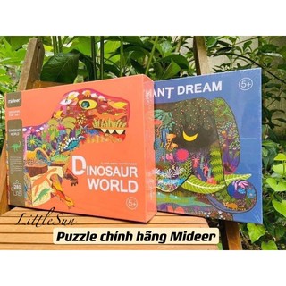 Puzzle khủng long, voi 280 miếng Mideer chính hãng