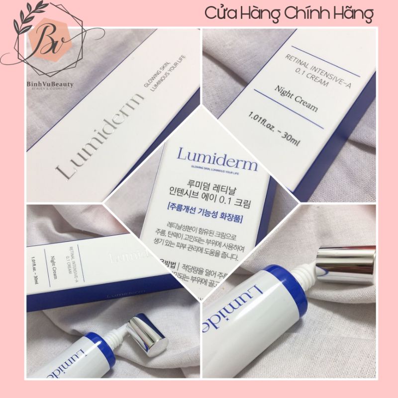 Retinal 0.12 Lumiderm Kem chống lão hóa trẻ hóa da Hàn Quốc