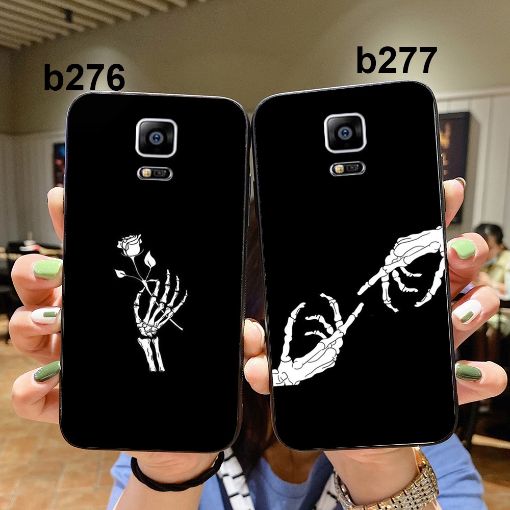 Ốp lưng điện thoại Samsung note 4 / ss note 5 / ss note 7 bộ xương phong cách độc lạ chất