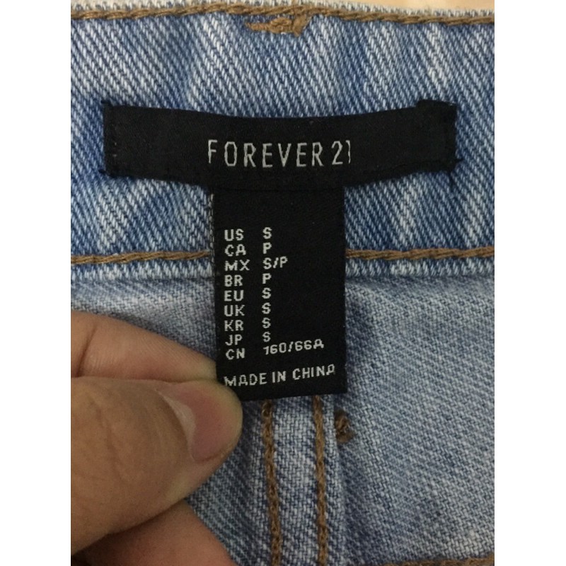 Forever 21 váy jeans