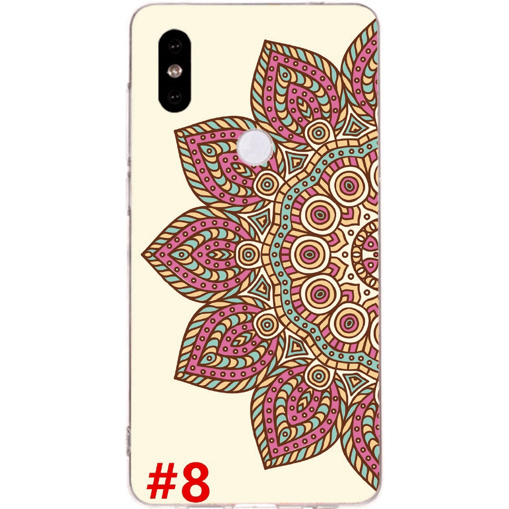 Ốp điện thoại TPU họa tiết Mandala cho ASUS Zenfone MAX (M1) ZB555KL /2 Laser ZE500KL/ZE550KL/GO ZB500KL