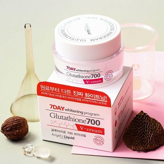 Kem Dưỡng Da Angel's Liquid 7Day Whitening Program Glutathione 700 V-cream