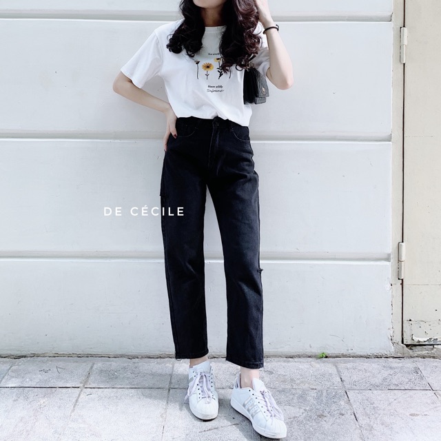Quần jeans baggy DE CÉCILE