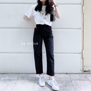 Quần jeans baggy de cécile