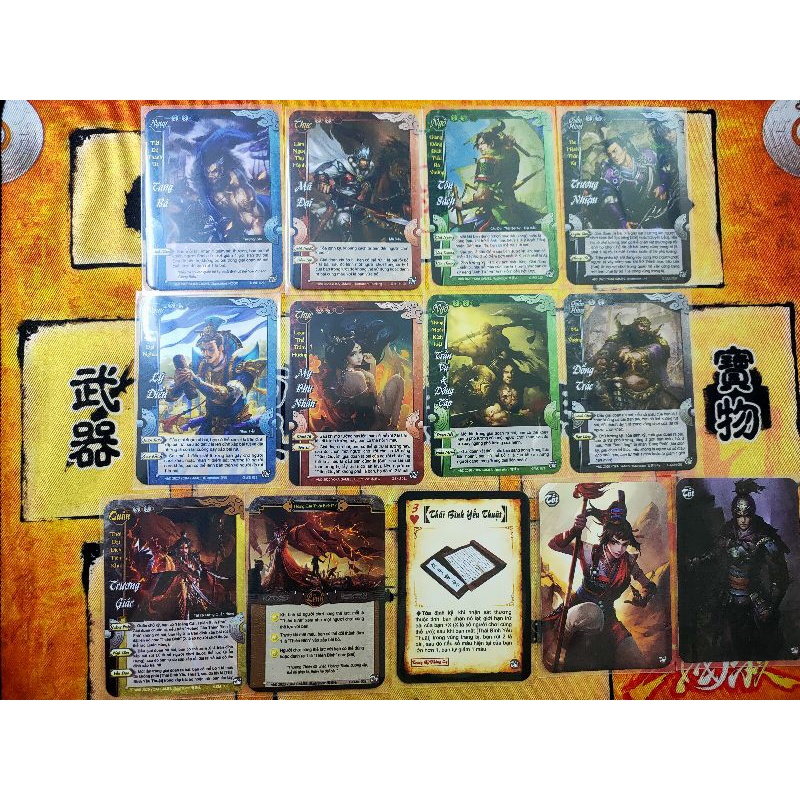 Bộ trò chơi boardgame Tam Quốc Sát: tân Quốc Chiến - bộ gốc cơ bản cho game Tam Quốc Sát: Quốc Chiến full Việt hóa