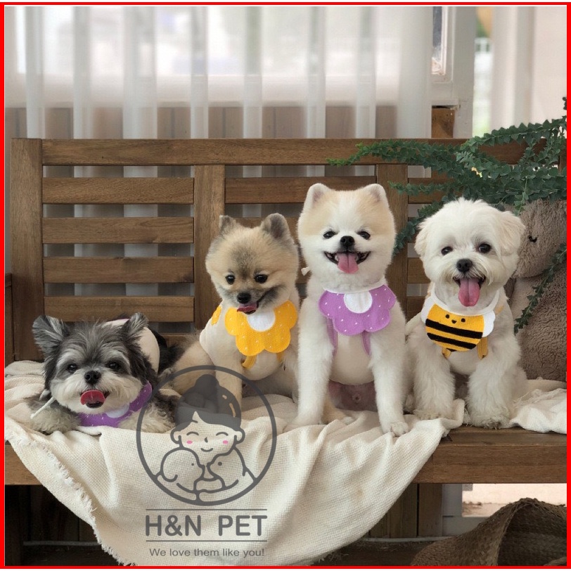 Yếm đeo cổ cho thú cưng H&amp;N PET