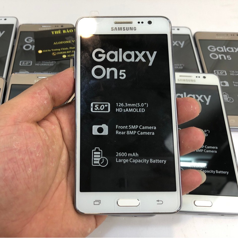 [Mã ELMS5 giảm 7% đơn 300K] Điện Thoại Samsung On5 G5500 Wifi 3G Màn Hình 5.5inch Ram 1.5G Bộ Nhớ 8G | BigBuy360 - bigbuy360.vn