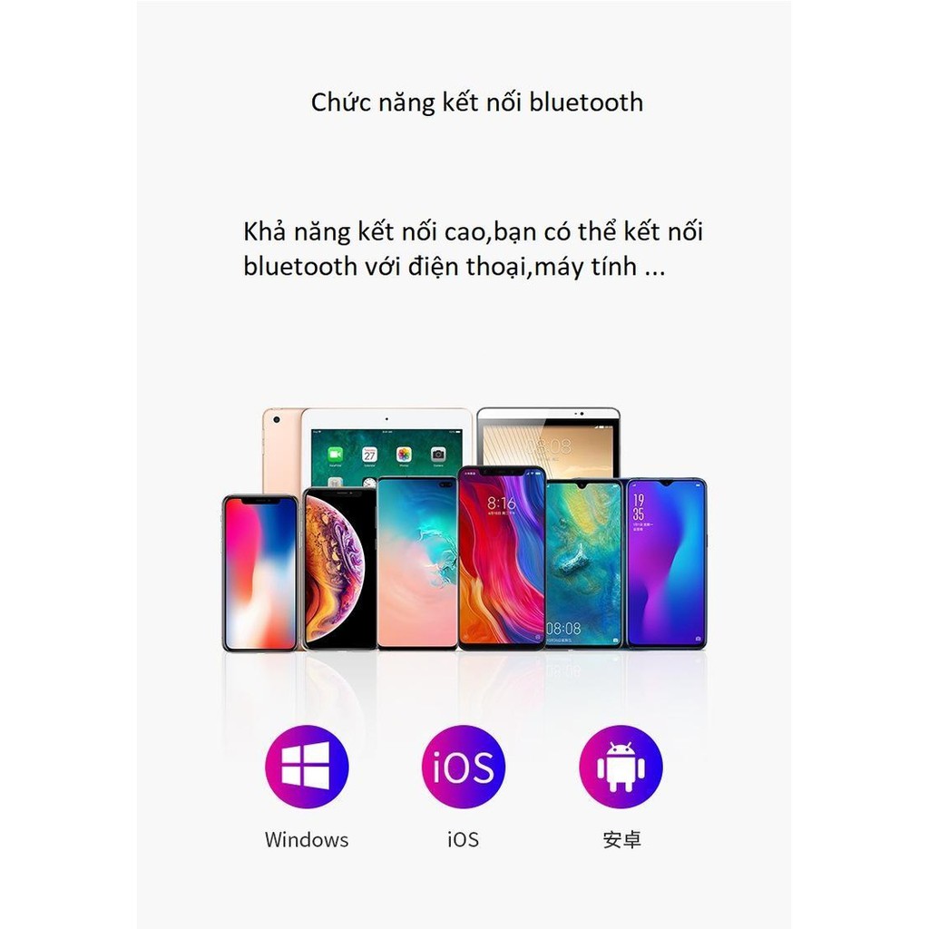 Tai nghe Bluetooth không dây AMOI F9 cho tất cả điện thoại - Kiêm pin sạc dự phòng cao cấp - pin trâu hơn i12