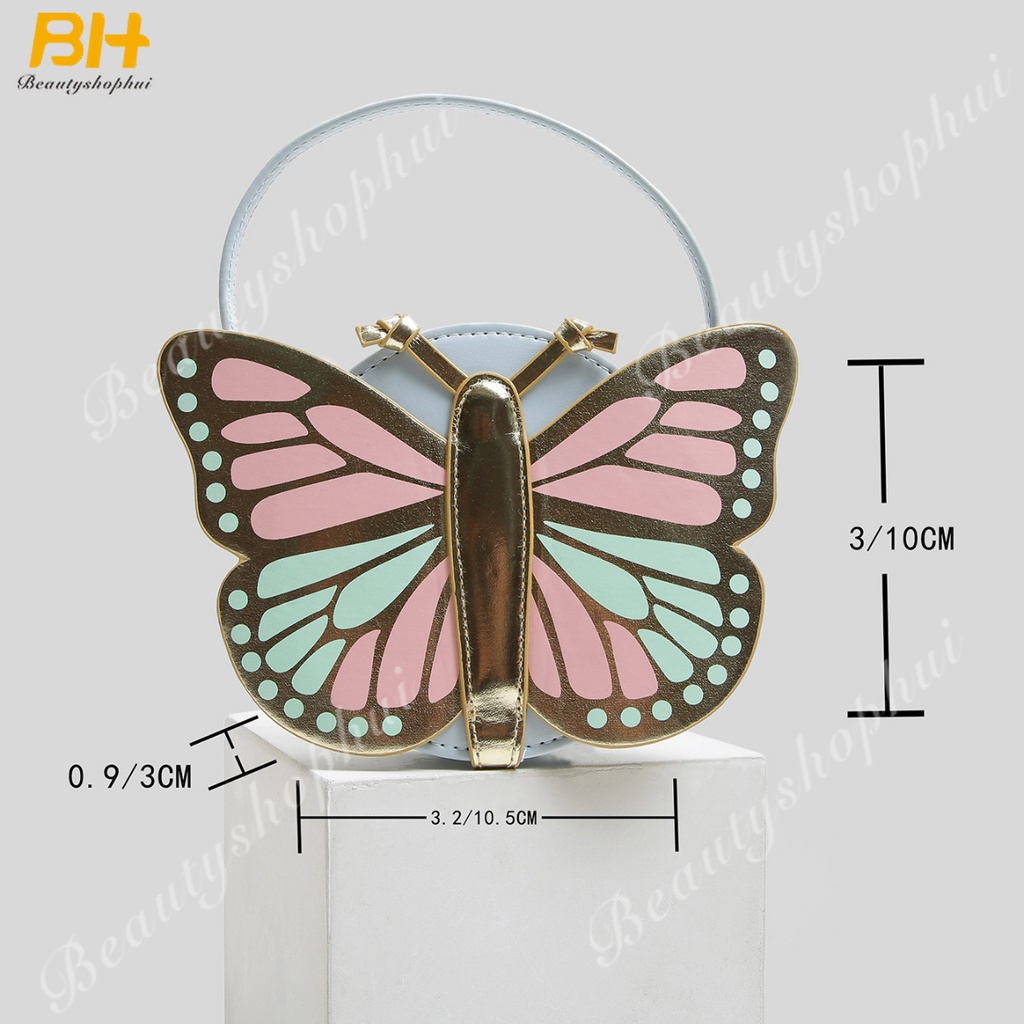 Túi Đeo Chéo Hình Bướm Thời Trang Mới Cho Nữ