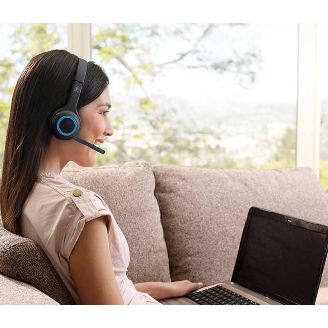 Tai nghe chụp tai không dây LOGITECH H600 (USB Nano) - Có thể xếp gọn