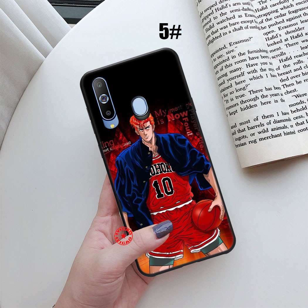 Ốp điện thoại in hình cầu thủ bóng rổ SLAM DUNK 169SA cho Samsung Galaxy A51 A41 A21S A70 A60 A50S A50 A40S A40 M40