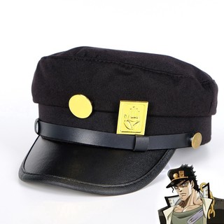 Japanese Anime JoJo's Bizarre Adventure Kujo Jotaro Cap COS Anime Character Fashion Flat Cap