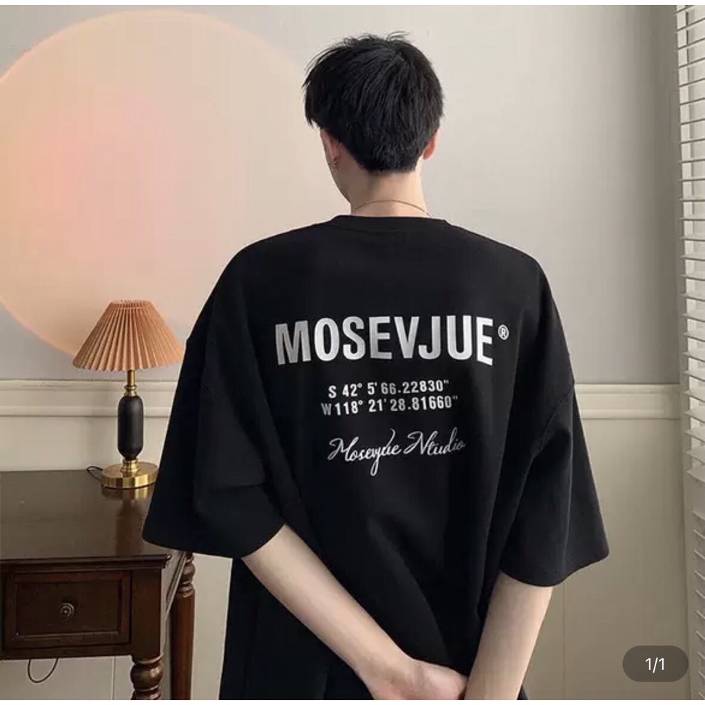 Áo phông nam nữ form rộng 2N Unisex thun cotton in Tọa độ