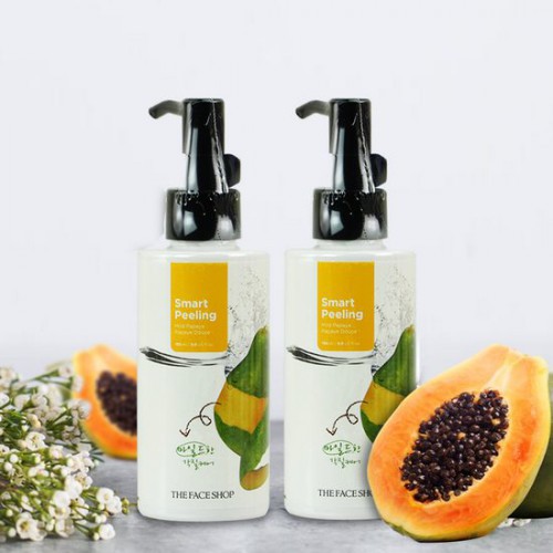 GEL TẨY TẾ BÀO CHẾT MẶT THE_FACE_SHOP_MILD_PAPAYA_PEELING 150ML NHẬP KHẨU CHÍNH HÃNG - 2810