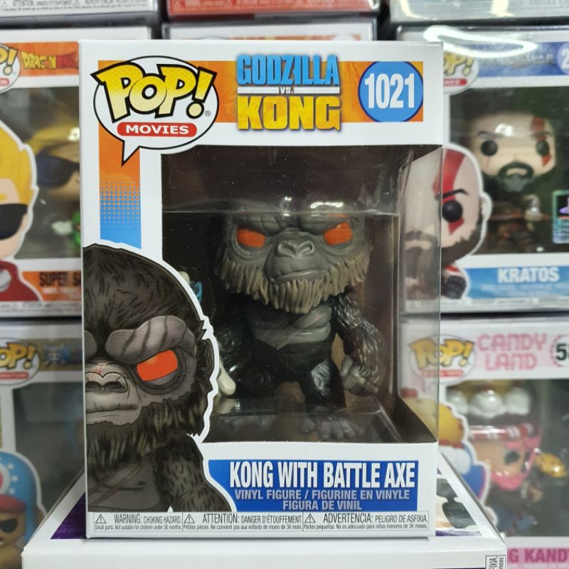 Đồ chơi mô hình funko pop 1021 Kong with Battle Axe - Kong vs Godzilla