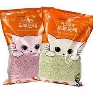 Cát đậu nành, cát vệ sinh tofu 5l cho mèo