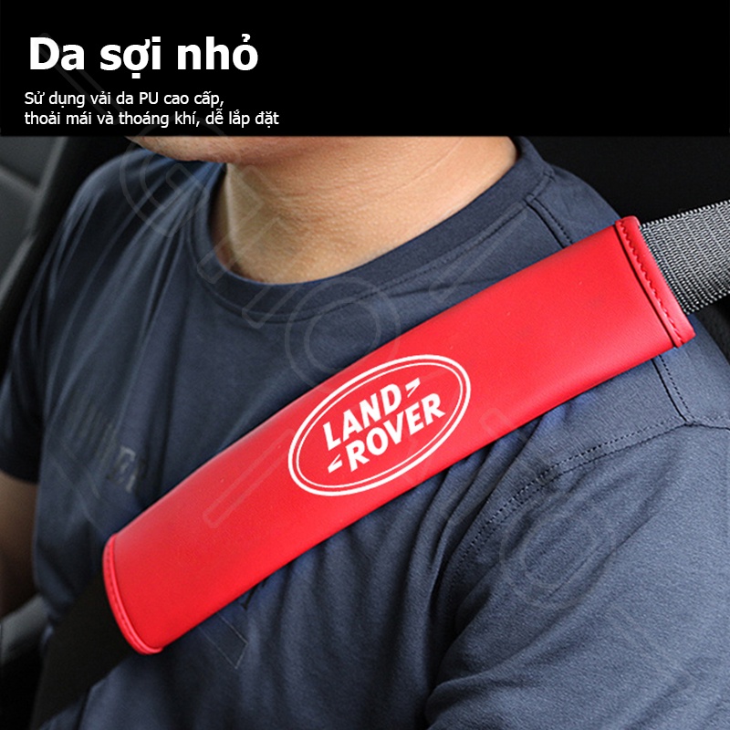 GTIOATO Da DâY Đai An ToàN Ô Tô CàI DâY An ToàN Ô Tô BọC DâY An ToàN Xe HơI Phụ Kiện Oto Trang Trí Oto Phụ KiệN BêN Trong Ô Tô Cho Land Rover Range Rover Defender Velar Evoque Discovery 4