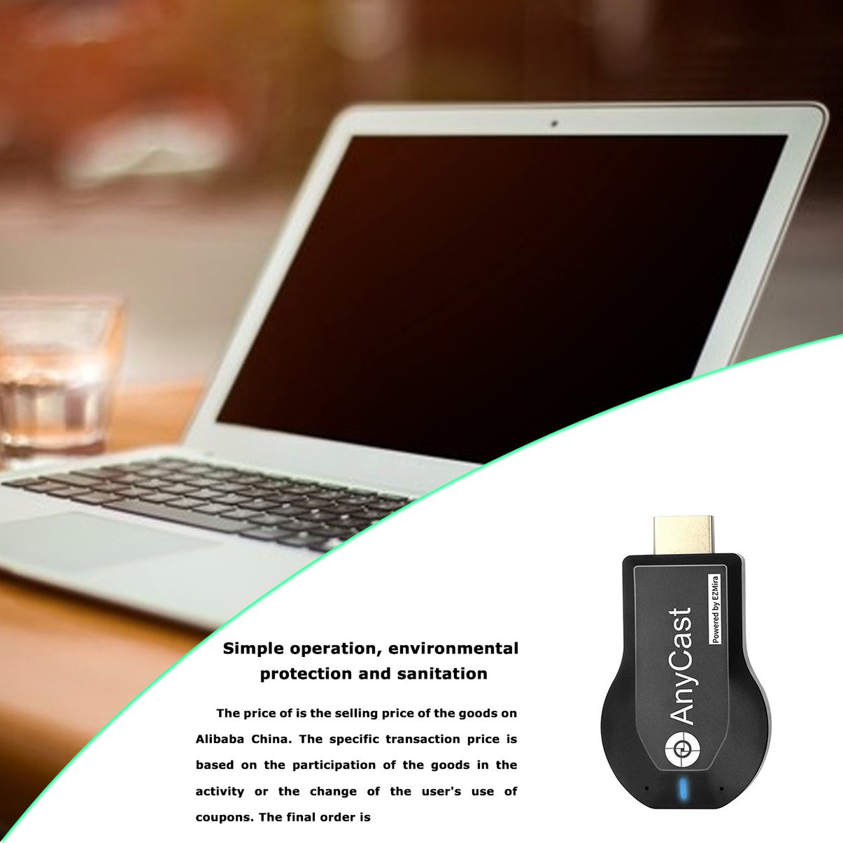 Đầu Thu Tín Hiệu Wifi 1080p Cho Hdtv M2 Plus Airplay 1080p Hdmi Tv Stick | BigBuy360 - bigbuy360.vn