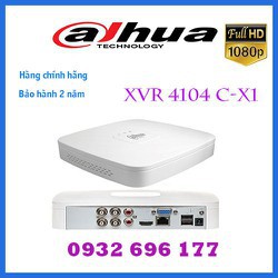 ĐẦU GHI HÌNH 4 KÊNH DAHUA XVR4104C-X1 - ĐẦU GHI HÌNH XVR4104C-X1