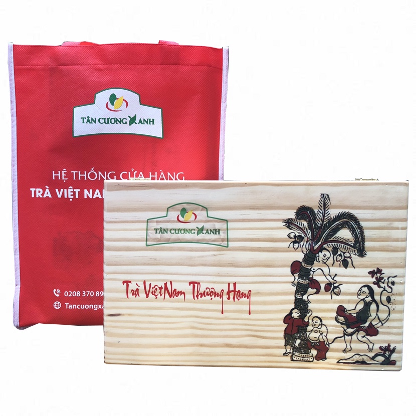 Hộp Trà Tân Cương Gỗ Thông 200gr / 300gr TÂN CƯƠNG XANH | BigBuy360 - bigbuy360.vn