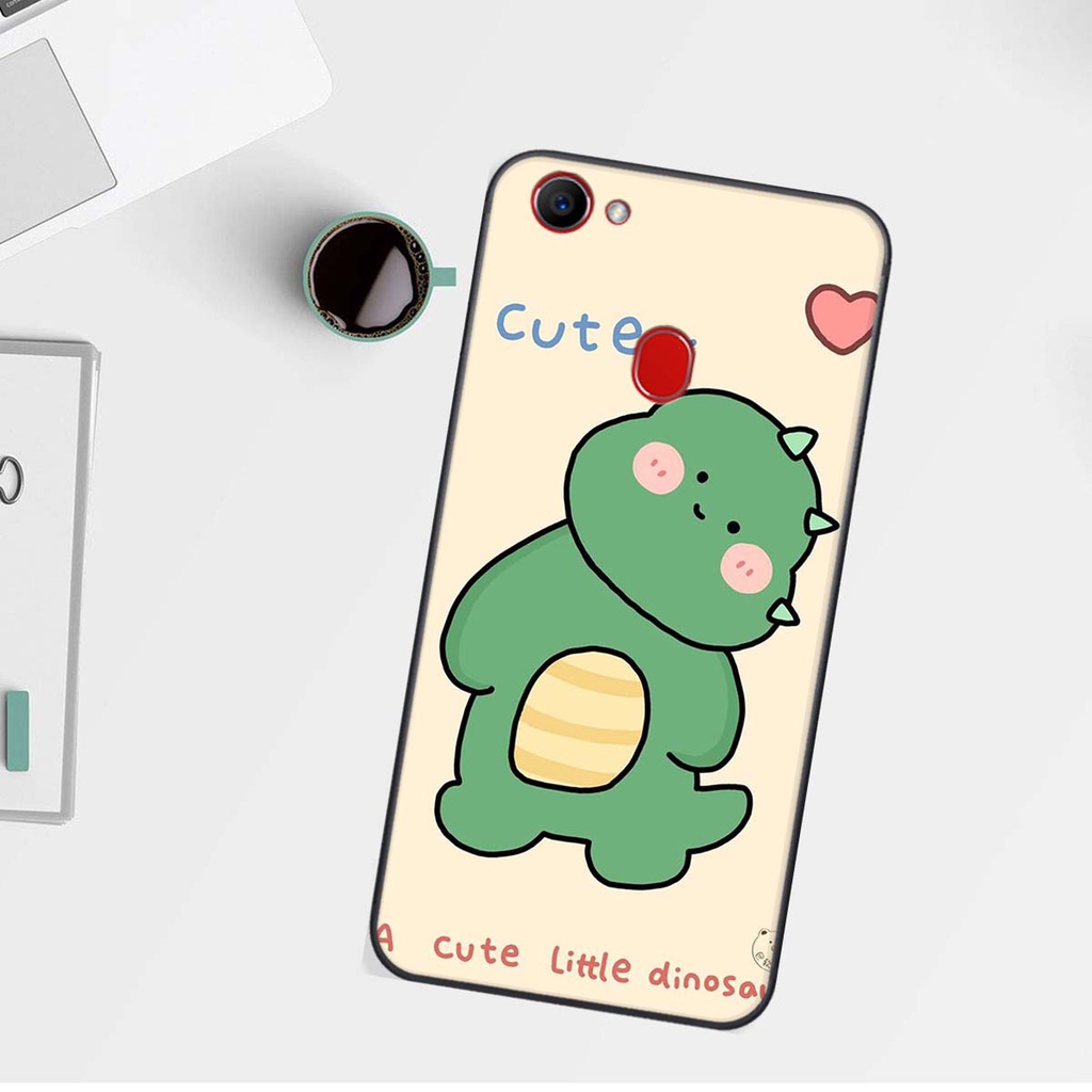 Ốp lưng Oppo F5 / F7 in hình khủng long , gấu nâu xinh xắn, siêu cute  mà còn vô cùng RẺ -ĐẸP