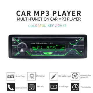 Đài phát thanh xe hơi đa năng Bluetooth Bluetooth 1 màu trong một máy nghe nhạc MP3 / FM / USB / SD / AUX