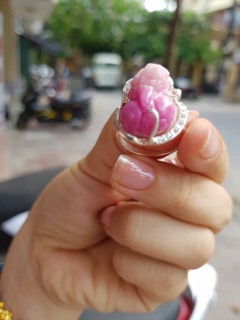 Nhẫn tỳ hưu ruby