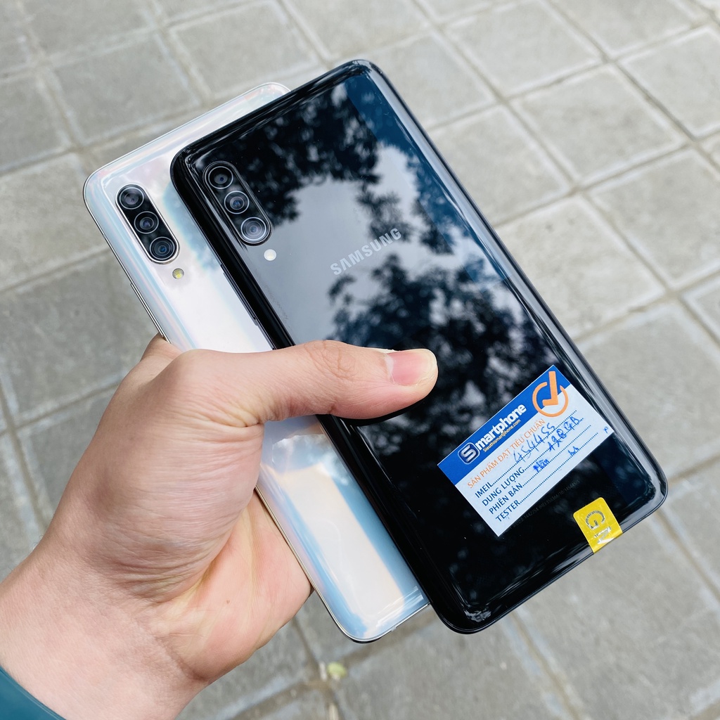 Điện thoại Samsung Galaxy A90 5G  hàng chuẩn đẹp zin 2 màu đen trắng - BH 6 tháng