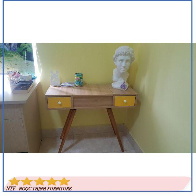 🍀 Bàn Trang Điểm Thông Minh Gương Lật Đa Năng 2 Ngăn Kéo GP43 | BigBuy360 - bigbuy360.vn
