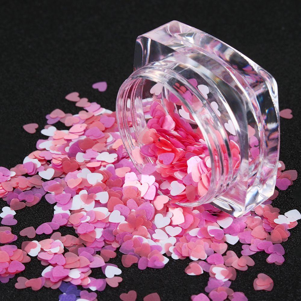 XIANTIN Hộp Sequin Lấp Lánh Nhiều Màu Sắc Dùng Để Trang Trí Móng Nghệ Thuật