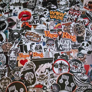 10-50 hình sticker Vape decal ( random hình )