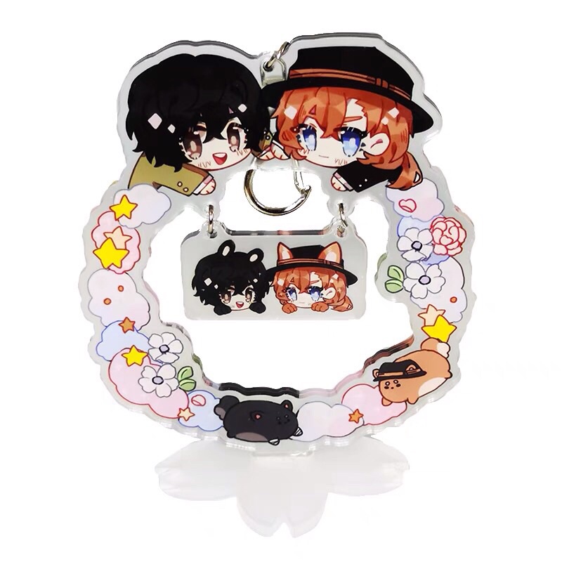 Standee + móc khoá Bungou Stray Dogs