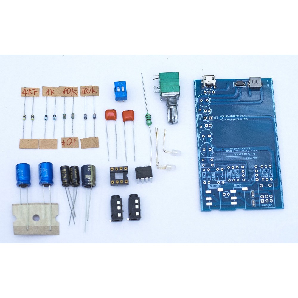 Headamp V3C  DIY. bộ KIT dành cho các bạn về tự hàn,