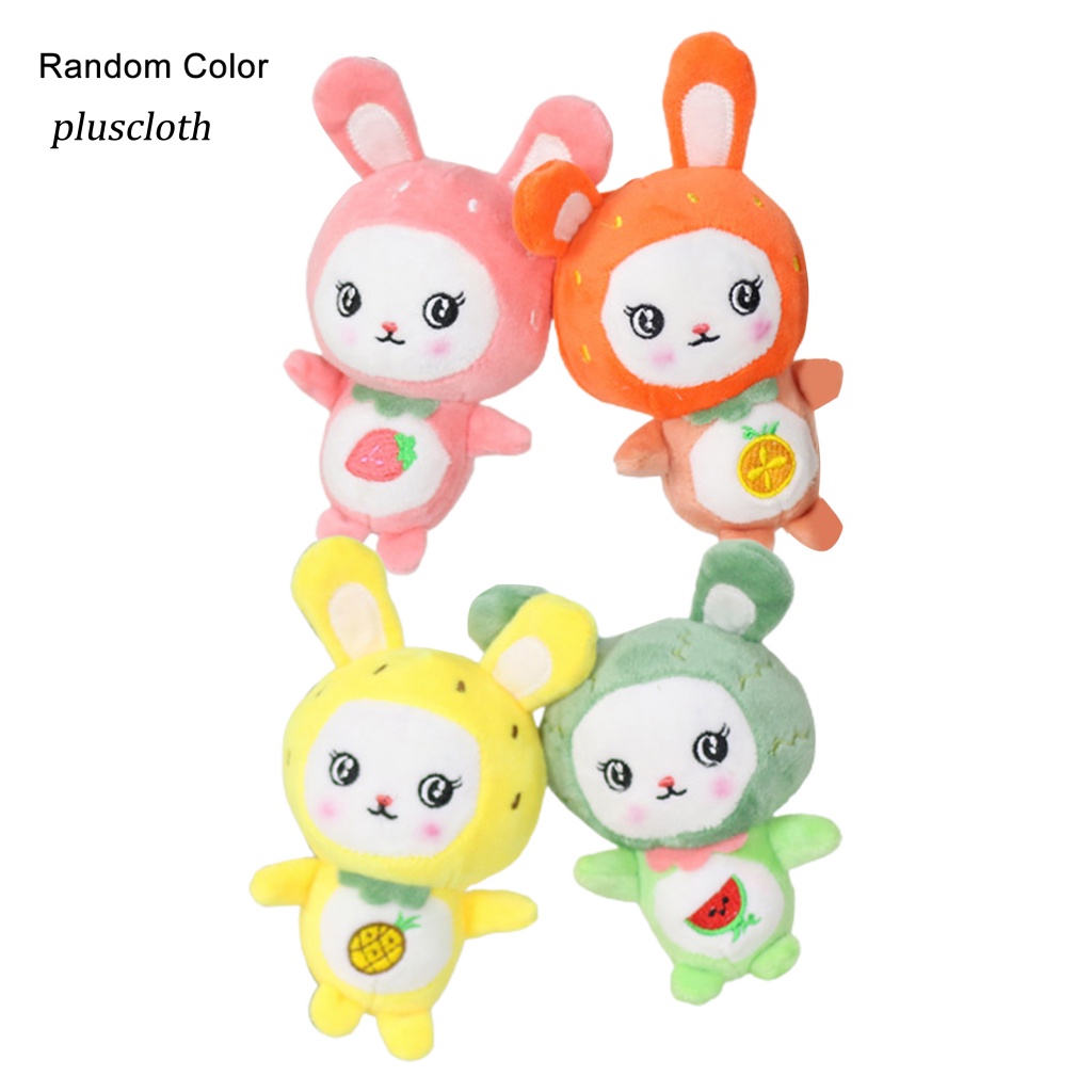 Móc Khóa Hình Thỏ Nhồi Bông Dễ Thương Cho Bé