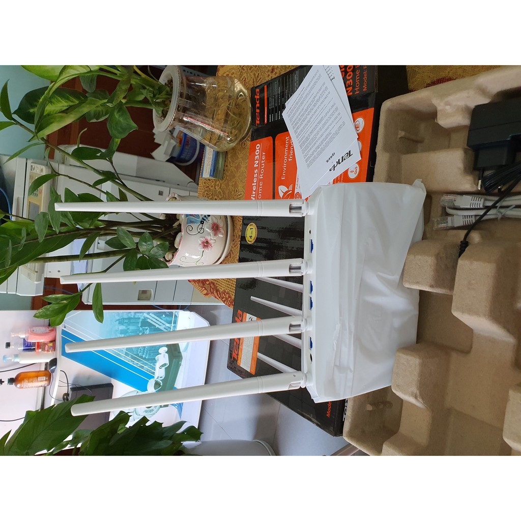 Bộ phát sóng Wifi Tenda 4 anten 300Mps F6 - Hàng Chính Hãng | BigBuy360 - bigbuy360.vn
