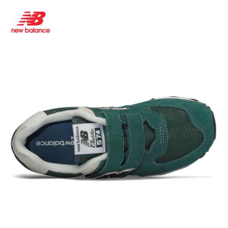 Giày thể thao trẻ em New Balance YV574EPF màu xanh ( Size 31)