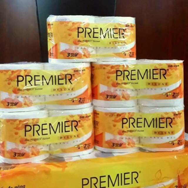 Giấy vệ sinh Premier Deluxe ( 10 cuộn, 1,5 kg)