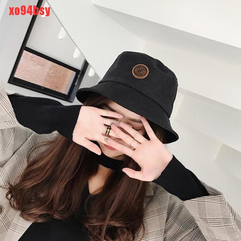 [xo94bsy]New Embroidery Letter Fashion Outdoor Leisure Fisherman Women Cap Men Bucket Hat