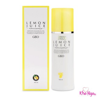 Kem tẩy da chết Geo Lamy tinh chất Chanh Lemon juice