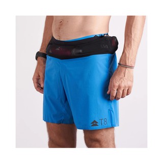 Quần Chạy Nam T8 Sherpa Shorts v2 Blue Thể Thao Tập Gym, Chơi Tennis, Có Đai Đa Năng, Nhẹ, Thoáng Khí, Khô Nhanh