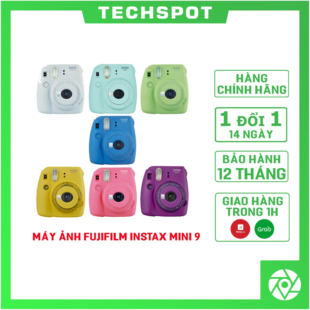 Máy ảnh chụp lấy ngay Fujifilm Instax mini 9 - Hãng phân phối