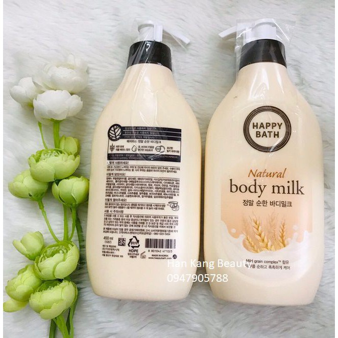 Sữa Dưỡng Thể Happy Bath Natural Body